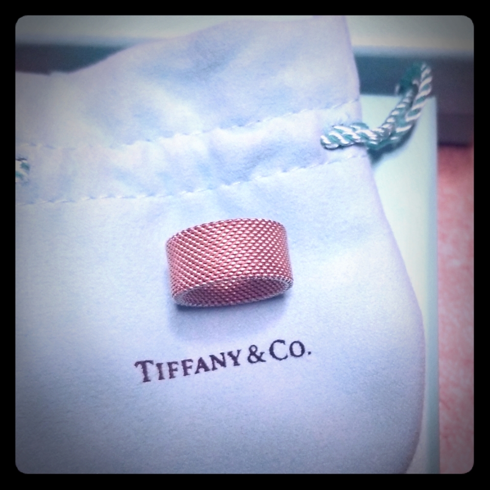 Tiffany and co mesh ring